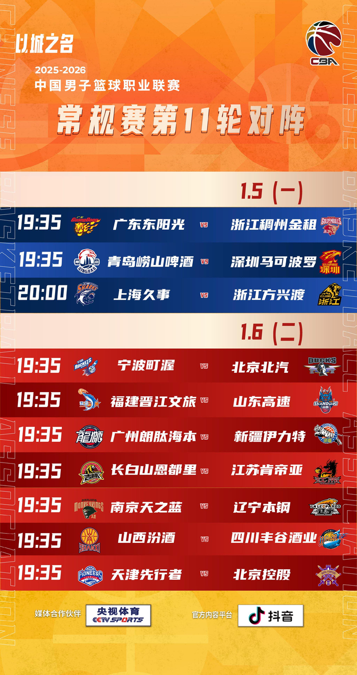 金年会入口-清晨浙江队调整名单：CBA常规赛节点到来；目标明确；赛程密集仍需轮换的简单介绍